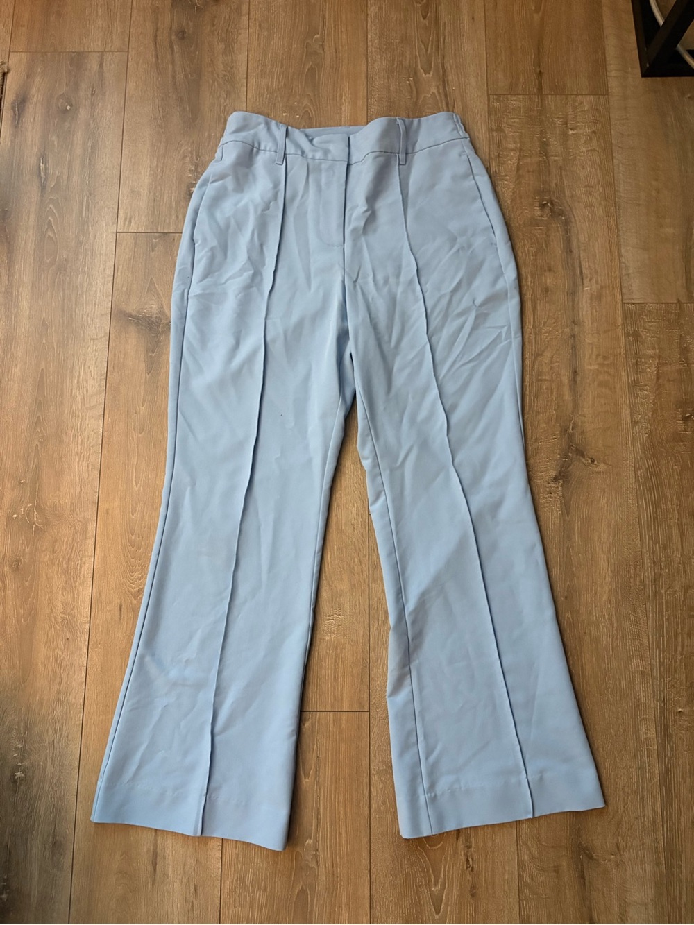 Worthington Light Blue Wide-Leg Dress Pants